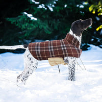 Kuoser Waterproof Dog Coat - Brown / Medium (Pack of 1) - image 2