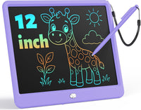 LCD Writing Tablet 10 Inch - Purple / 12 inch