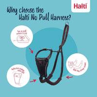 Halti No Pull Dog Harness, Size M - Black / S - image 3