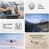 DJI Mini 3, 3-Axis Mechanical Gimbal Mini Camera Drone – Fun for Kids & Family - DJI Mini 3 (DJI RC) - image 2