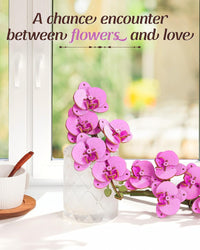 rowood 3D Puzzles for Adults - Purple Moth Orchid - image 3