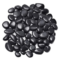 Terrarium Supplies,Virekm River Rocks, Decorative Ornamental Pebbles,Garden Landscaping Stones,Gravel Filler for Home Decoration Flower Bed Fish Tank Plants Vases Succulents