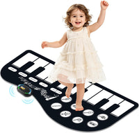 Floor Piano Mat, Musical Toys for 1-3 Year Old Boys & Girls Dance Play Mat – Fun for Kids & Family - 47.24*23.62 inches