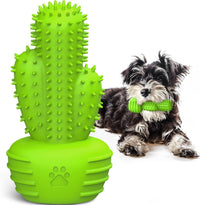 Cactus Dog Chew Toy for Aggressive Chewers - For Small Dog(Up to15lbs) / Grassgreen