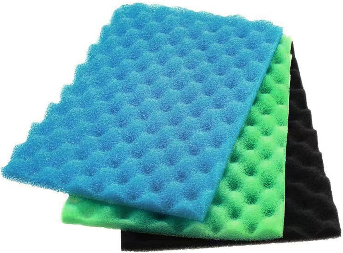 AQUANEAT Aquarium Bio Sponge Foam Filter Media Pad Cut-to-fit