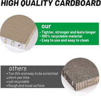 PatiencET Cat Scratch Pad with Box - Flat - 5 Pack - image 4