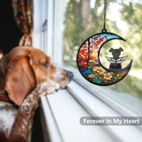 Original CCiaga DIY Dog Angel Memorial Suncatcher with Sympathy Card - 1-sunflower - image 3
