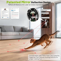 ORSDA Laser Cat Toys for Indoor Cats - Wihte - image 2