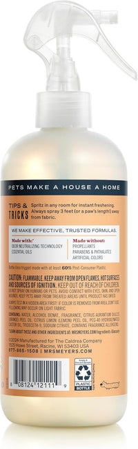 MRS. MEYER'S CLEAN DAY Pet Odor Neutralizer, Coconut Leaf Scent - Orange Blossom / 12 Fl Oz (Pack of 1) - image 2