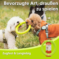 LaRoo Dog Flying Ring Toys, Floating Flying Disc Toys - Green-S - image 2