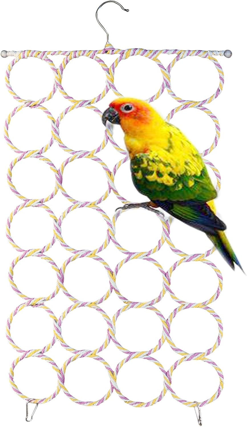 2 Packs Parrot Swing Hanging Toys - image 2