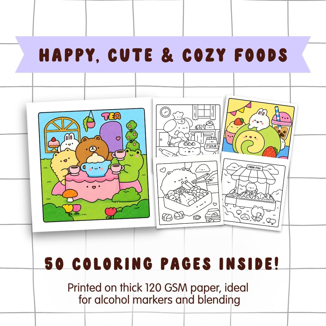 Cupkin Animal Habitats Sticker Book, 12 Coloring & Activity - Nom Noms - image 2