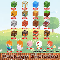 Annexfun 150PCS Magnetic Blocks, Magnetic Building Blocks - Grassland - image 3