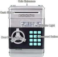 HUSAN rose gold electronic ATM piggy bank for kids with password keypad - view 23