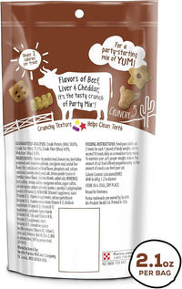 Purina Friskies Party Mix Cat Treats (Wild West Crunch, 2.1 Ounce (Pack of 6))