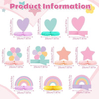 10 Pcs Candy Party Decorations Candyland Table Decor Welcome - Rainbow - image 2