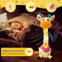 Emoin Adjustable Volume Control Dancing Cactus Toy Talking Cactus Toy - Dancing giraffe toy - image 4