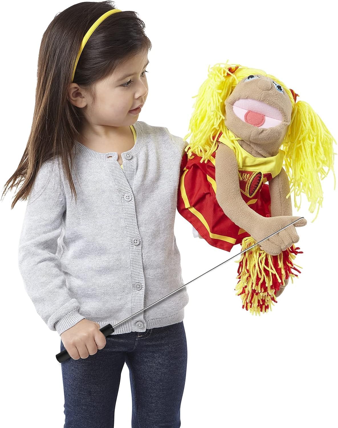 Jakeei 2 Pack 16 inch Puppet Handles Arm Control Rod Metal Puppet - image 2