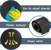 Bearded Dragon Tank Accessories - 118inch (Pack of 2) / Black - image 4