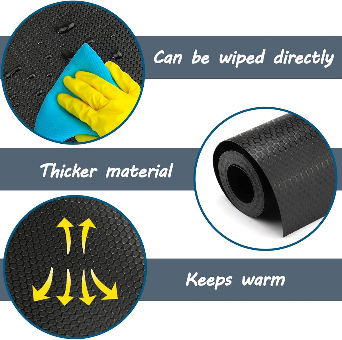 Bearded Dragon Tank Accessories - 118inch (Pack of 2) / Black - image 4