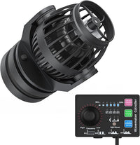 Uniclife Aquarium Wave Maker for 30-60 Gallon Fish Tanks 1058 GPH Adjustable Circulation Pump with Controller and Strong Magnetic Suction Base Submersible Power Head for Fresh and Salty Water