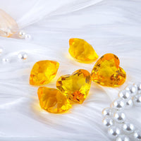 Niceup acrylic heart gems, 30 chunky 3D heart-shaped diamond gemstones for kids - view 32
