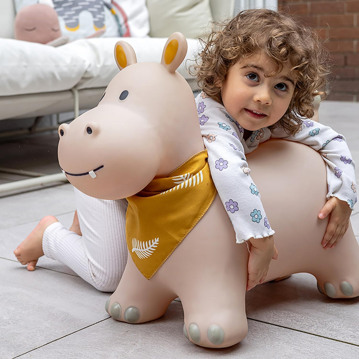 Kindsgut Bouncy Animal Hopper - Hippo - image 4