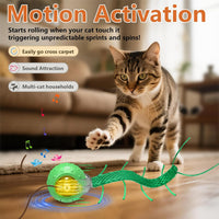 Giociv Interactive Cat Toys for Bored Cats, with Chirping - image 3