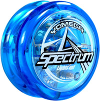 Yomega Spectrum – Light up Fireball Transaxle YoYo with LED Lights for Intermediate, Advanced - blue