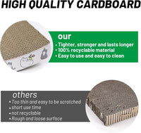 PatiencET Cat Scratch Pad with Box - Waved - 4 Pack - image 4