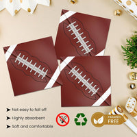 40 Pcs Basketball Plates and Napkins Set - Football - image 4
