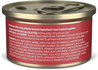 Amazon Brand - Wonder Bound Wet Cat Food, Paté, No Added Grain, 3 oz cans, Pack of 24 (Beef)