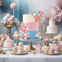 RASSLISA ball cake toppers, 56 plastic pearl balls in three sizes for cake decorating - view 16