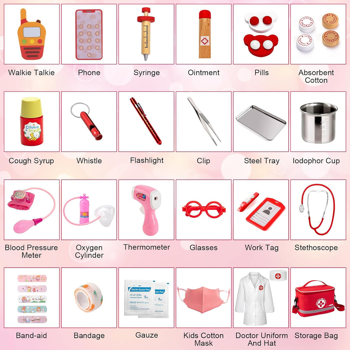 EFO SHM Doctor Kit for Kids Ages 3+ - image 3