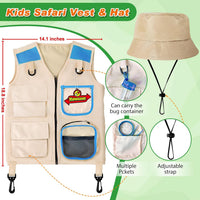 YOPINSAND Kids Explorer Kit & Bug Catcher Kit - Blue - image 2