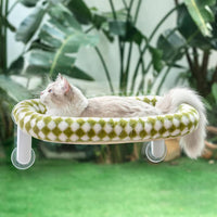 Sunhoo Foldable Cat Window Perch - Green / 23.62"L x 11.8"W x 9.45"TH