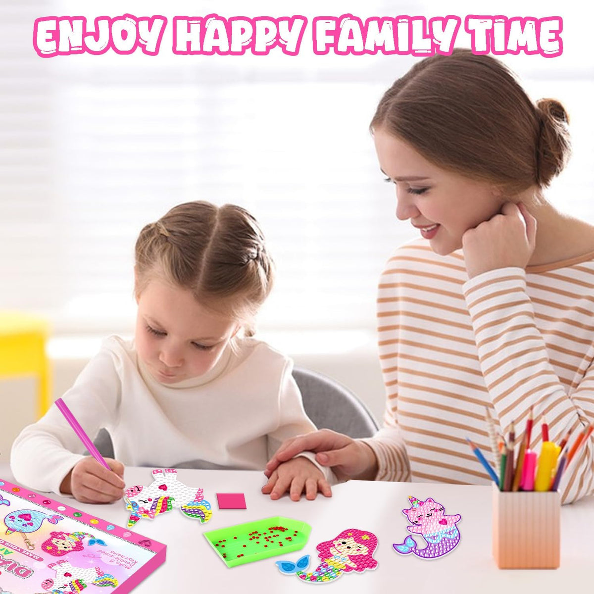 Labeol Diamond Art Kits for kids 5D Diamond Creat Your Own GEM - Dream - image 3