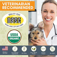Wholistic Pet Organics:Dog Probiotics and Digestive Enzymes-Probiotic Chews for Dogs Digestive Health,Support Gut Health Immune Supplement Prevents Dog Digestive Problems (Original, 240 Count)