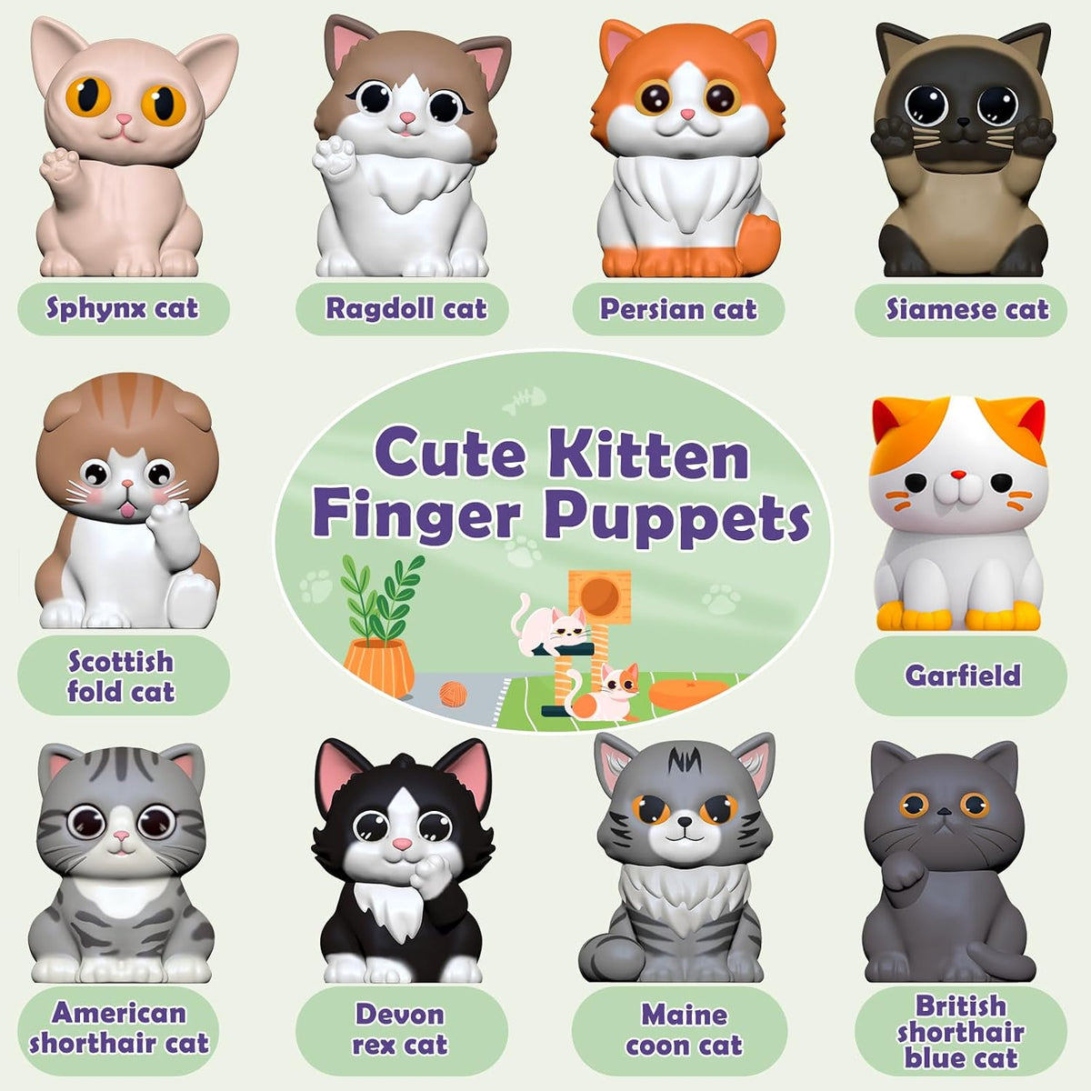 Learning Toys for 1, 2, 3 Year Old Toddlers - KITTEN - image 3