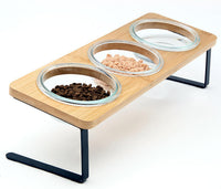 Elevated Cat Bowls, 15° Tilted Cat Food Bowl – Essentials for Cats