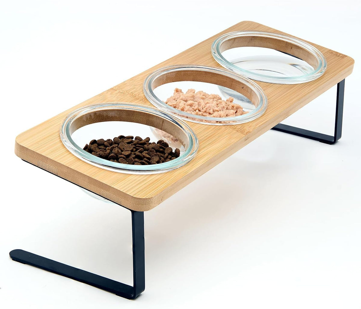 Elevated Cat Bowls, 15° Tilted Cat Food Bowl – Essentials for Cats