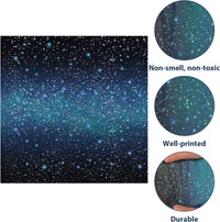 Party Greeting 50 galaxy space starry paper party napkins with a bright starry pattern - view 8