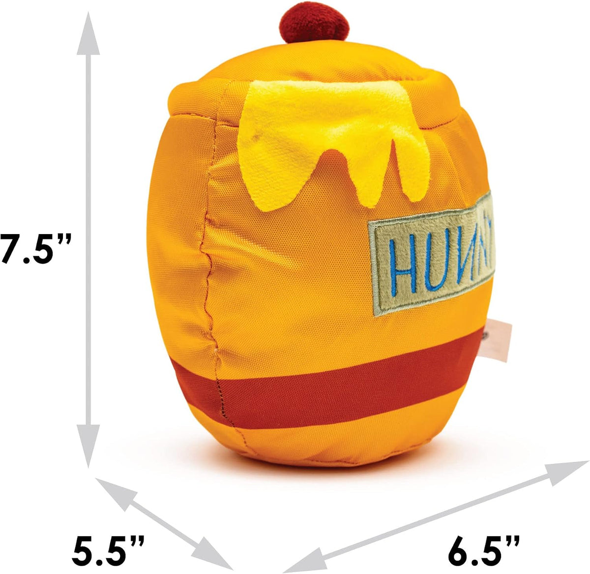 Buckle-Down Disney Dog Toy - Hunny Pot - image 3