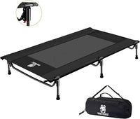 ONETIGRIS Elevated Dog Bed, Outdoor Dog Cod Large Raised Dogs Bed with Chew Proof Mesh, No-Slip Portable Dogs Cot Bed for Indoor & Outdoor Portable