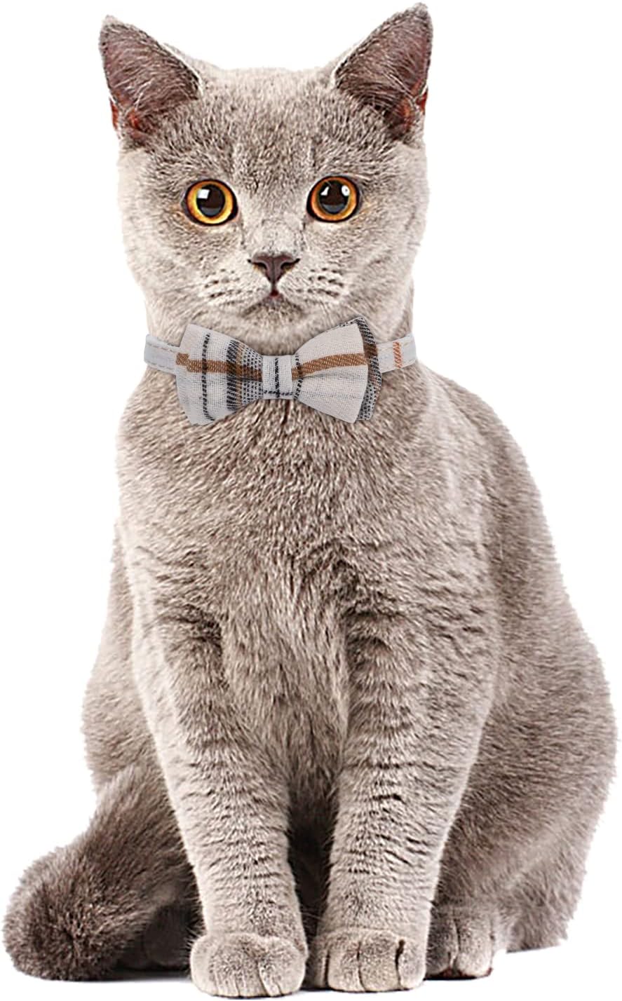 Faleela Breakaway Cat Collar with Bells - 2023new-Beige - image 4