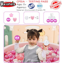 Ball Pit Balls Pack of 100 200 500 - Pearl Pink Vibe / 50 balls - image 3