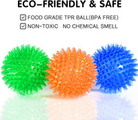 Squeaky Balls for Pet Small Puppy - Small Set of 3 / Multi - image 2