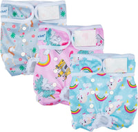 Pet Soft Female Dog Diapers, Puppy Diapers - Animals / Large:19''-25''