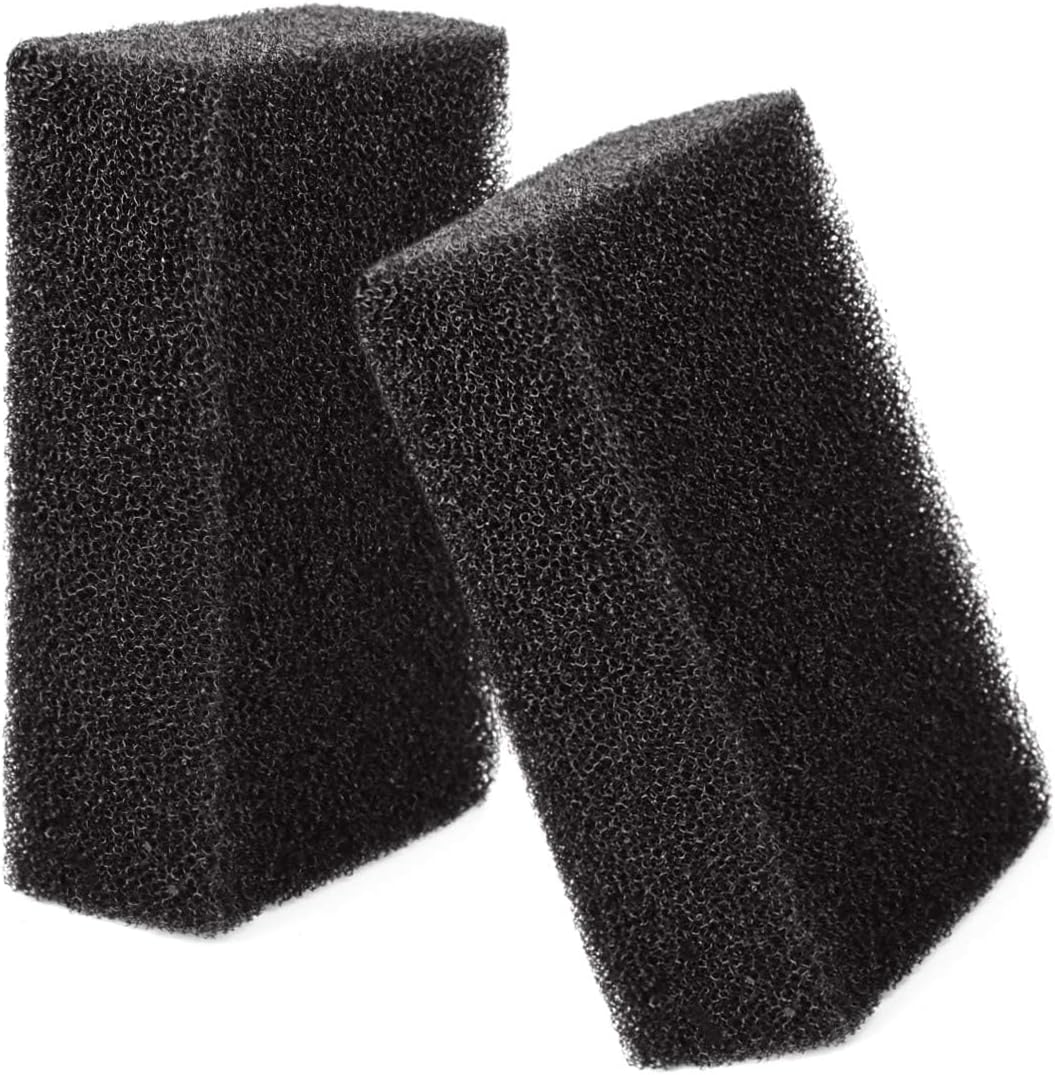 2 Pack 7.5"x4.7"x2.75"Aquarium Filter Foam Pads, Cut-to-Size – Essentials for Fish
