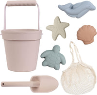 BLUE GINKGO Silicone Beach Toys - Pale Pink